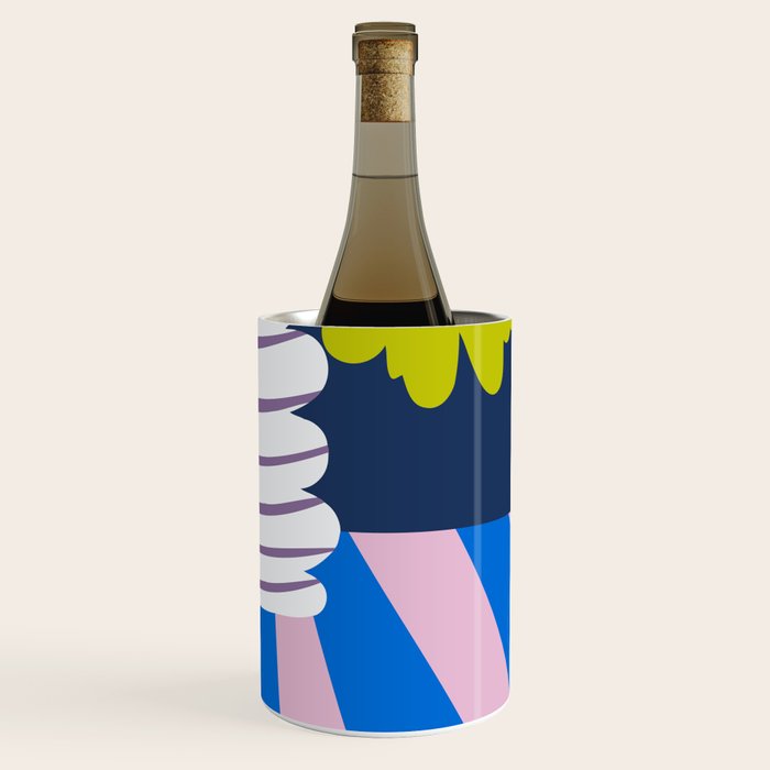Color burst clay Wine Chiller Gallery Image 3