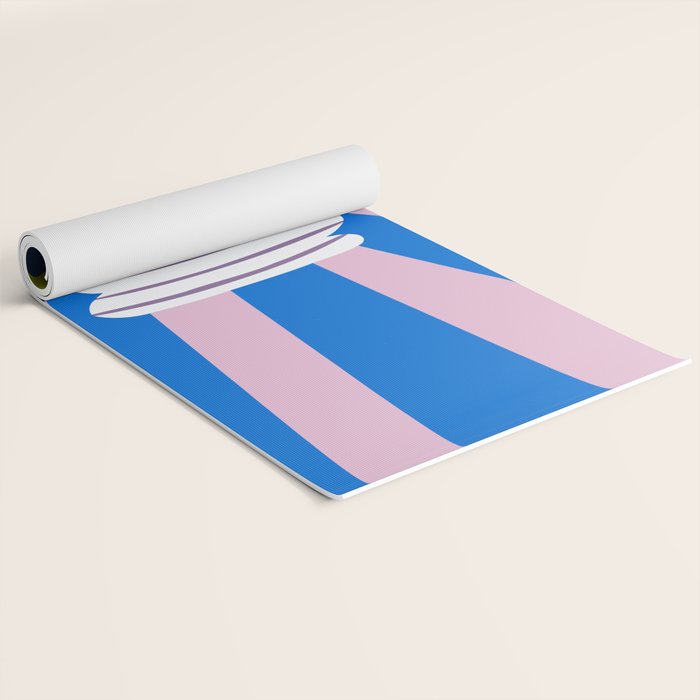 Color burst clay Yoga Mat Gallery Image 2