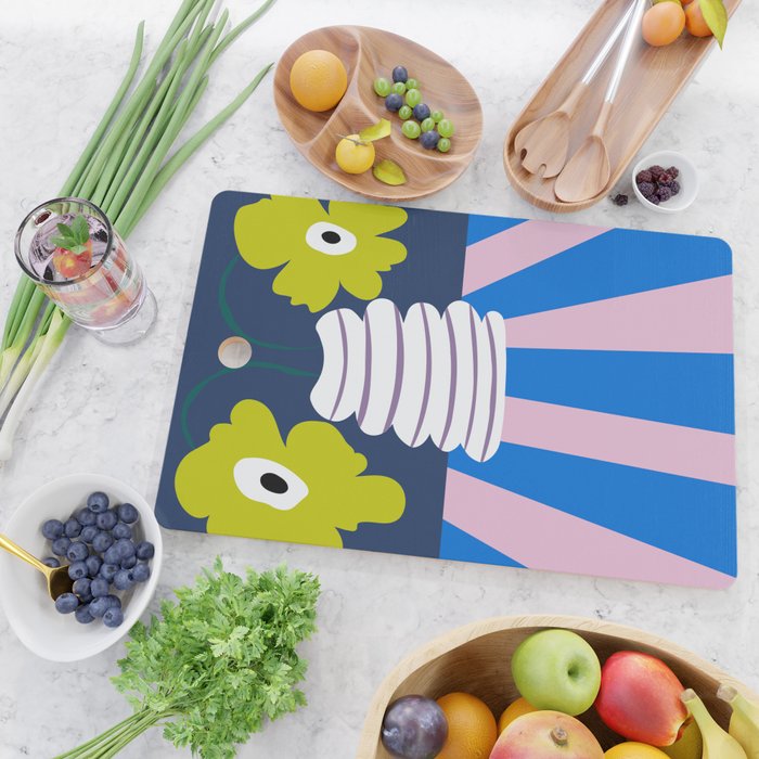 Color burst clay Cutting Board Gallery Image 2