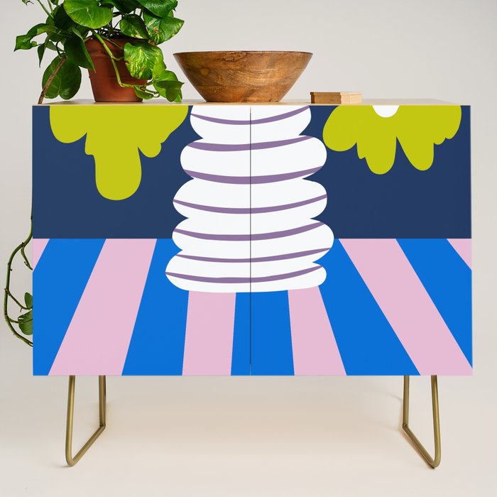 Color burst clay Credenza Gallery Image 1