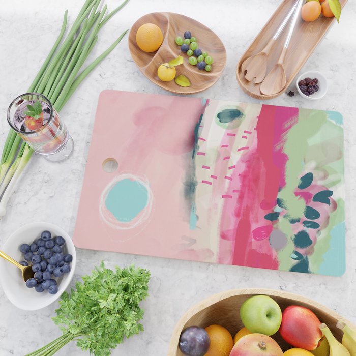 spring dream landscape Cutting Board Gallery Image 2