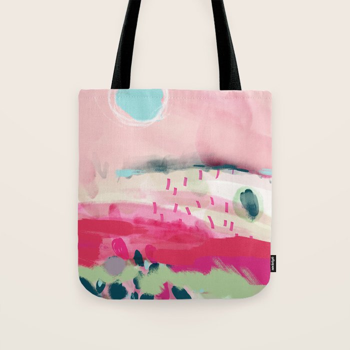 spring dream landscape Tote Bag Gallery Image 1