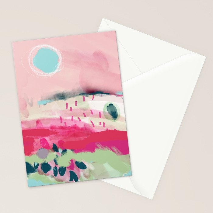 spring dream landscape Stationery Card Gallery Image 2