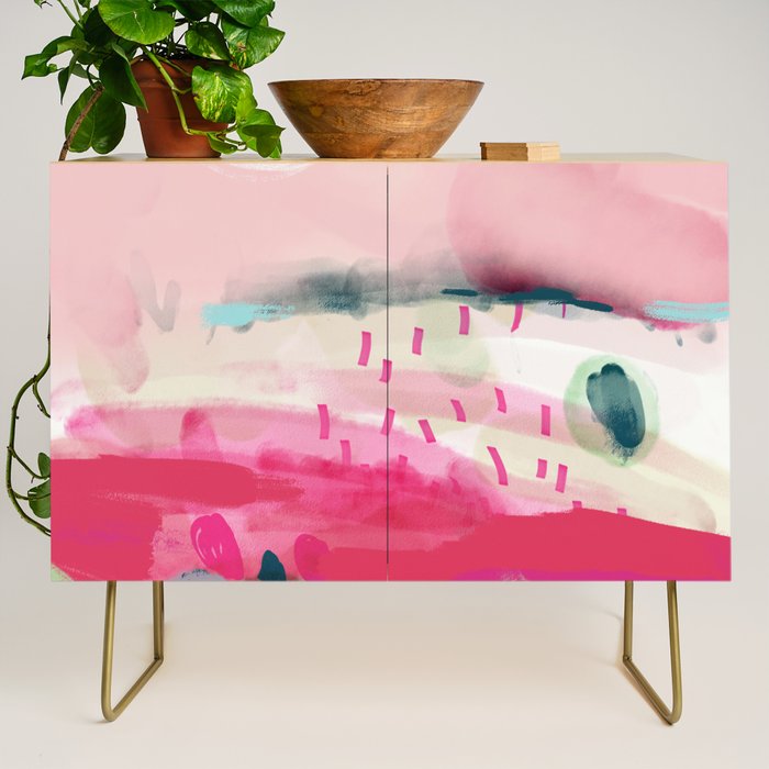 spring dream landscape Credenza Gallery Image 1