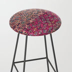 Traditional Moroccan Berber Artwork Design E17 Stool Gallery Image 2