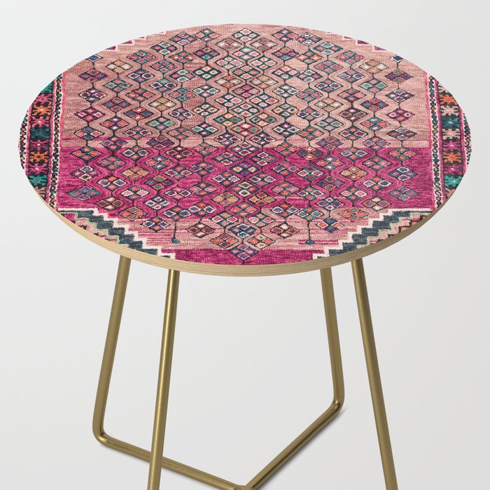 Traditional Moroccan Berber Artwork Design E17 Side Table Gallery Image 2