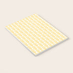 English Country Cottage Petite Willoughby Pattern in Warm Butter Yellow Notebook Gallery Image 3