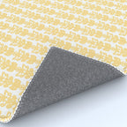 English Country Cottage Petite Willoughby Pattern in Warm Butter Yellow Rug Gallery Image 4