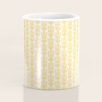 English Country Cottage Petite Willoughby Pattern in Warm Butter Yellow Coffee Mug Gallery Image 4
