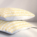 English Country Cottage Petite Willoughby Pattern in Warm Butter Yellow Pillow Sham Gallery Image 3