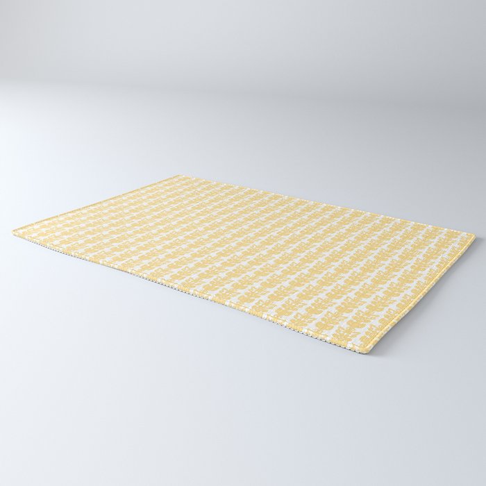 English Country Cottage Petite Willoughby Pattern in Warm Butter Yellow Rug Gallery Image 3