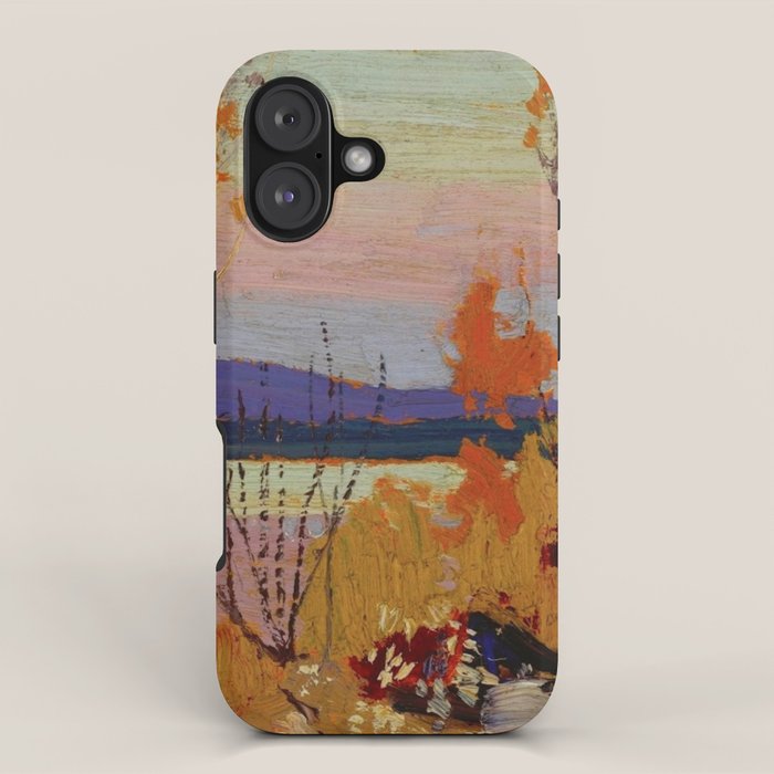 Tom Thomson Birches 1916 Canadian Landscape Artist iPhone Case Gallery Image 1