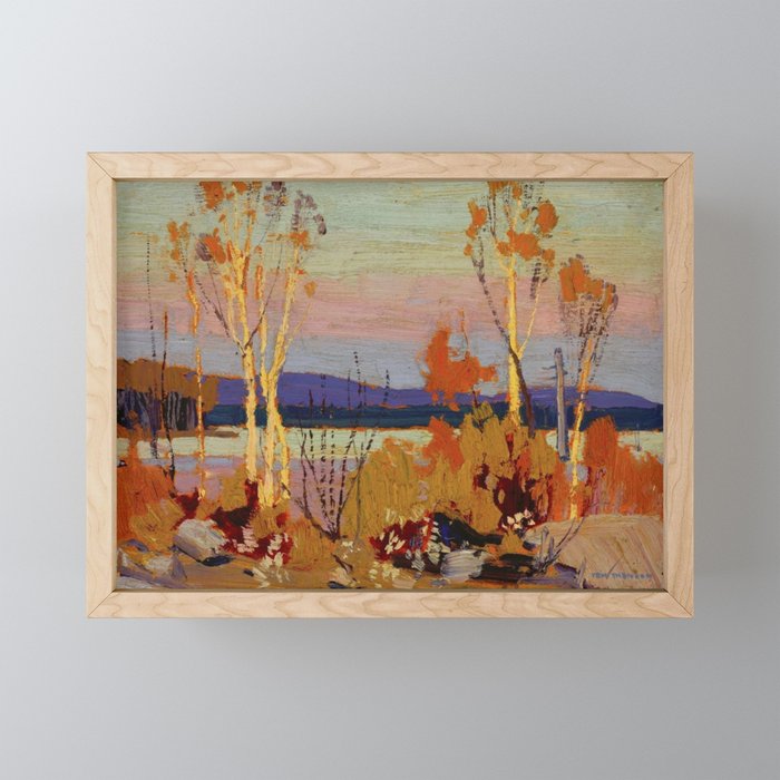 Tom Thomson Birches 1916 Canadian Landscape Artist Mini Art Print Gallery Image 1