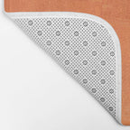 Emerald Green Tan Rothko Inspired Colourfield Squares Minimal Minimalist Mid Century Style by Ejaaz Haniff Bath Mat Gallery Image 2