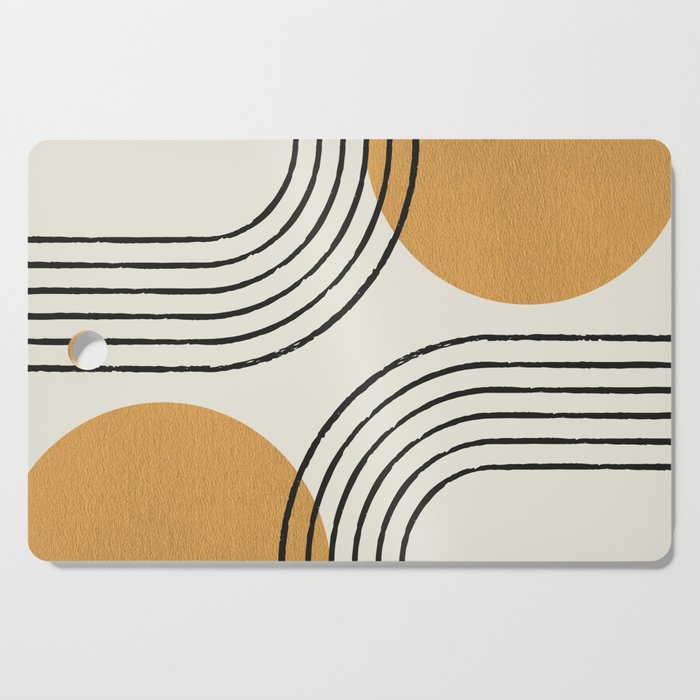Sun Arch Double - Gold Cutting Board Gallery Image 1