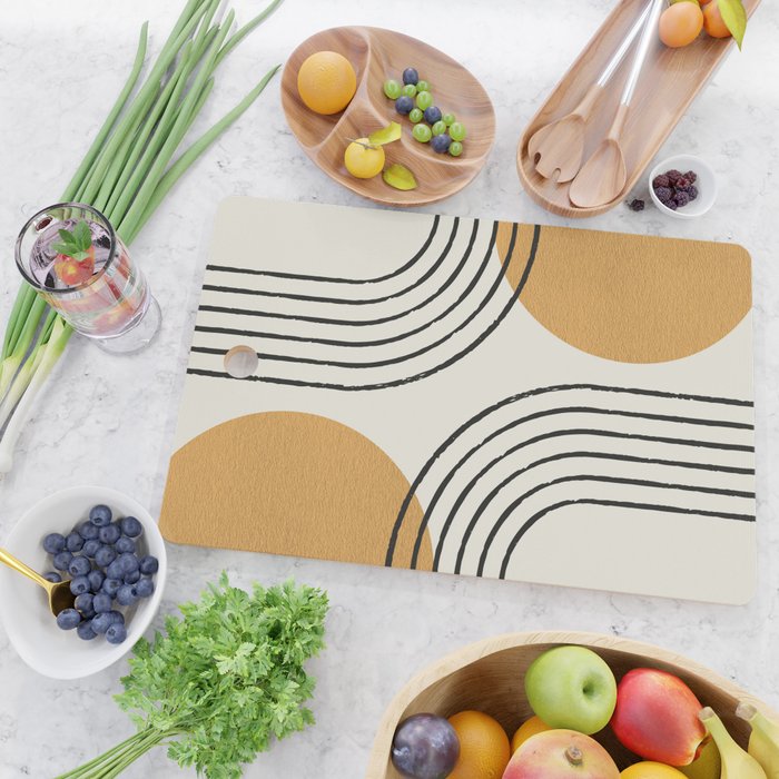 Sun Arch Double - Gold Cutting Board Gallery Image 2