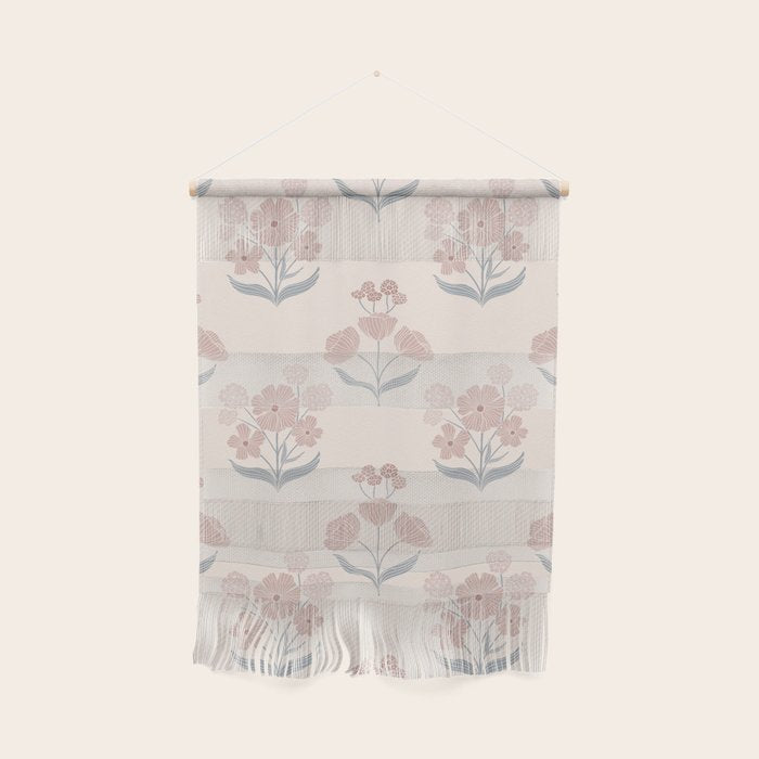 Dusty Rose Classic Floral Wall Hanging Gallery Image 1