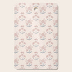 Dusty Rose Classic Floral Cutting Board Gallery Image 1