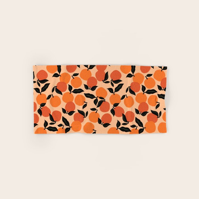 Seamless Citrus Pattern / Oranges Towels Gallery Image 1
