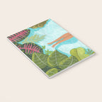 Floating in the sea in bright colours Notebook Gallery Image 3