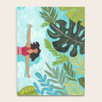 Floating in the sea in bright colours Notebook Gallery Image 4