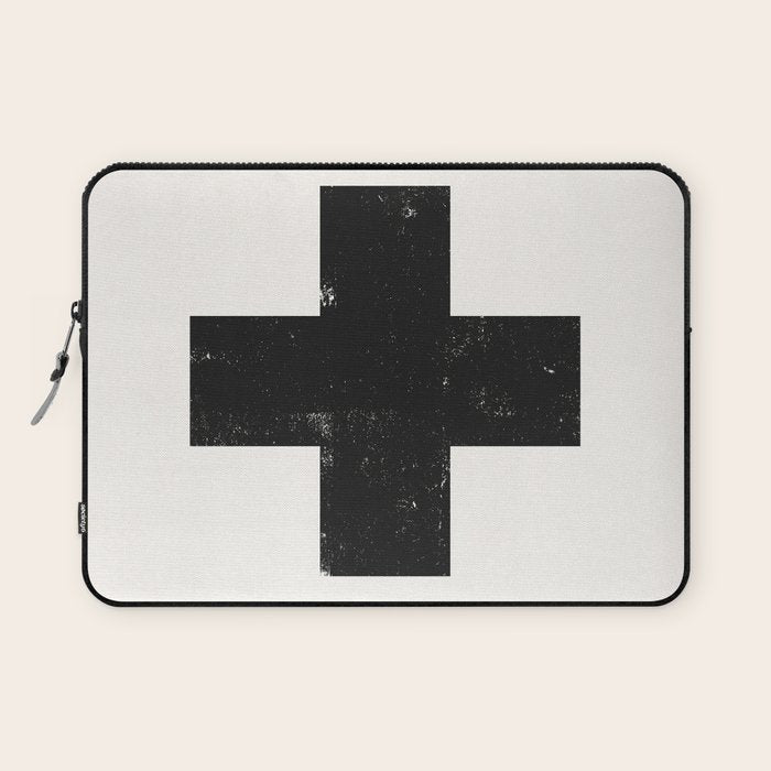 Ski Patrol Sign Laptop Sleeve Gallery Image 1