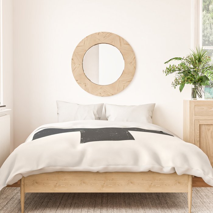 Ski Patrol Sign Duvet Cover Gallery Image 3