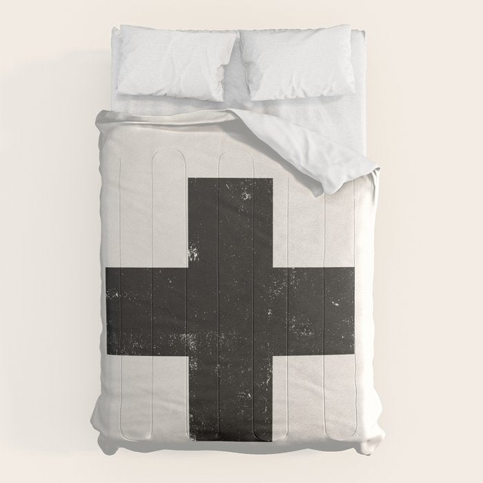 Ski Patrol Sign Comforter Gallery Image 6