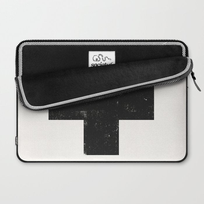 Ski Patrol Sign Laptop Sleeve Gallery Image 2