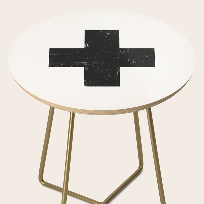 Ski Patrol Sign Side Table Gallery Image 2