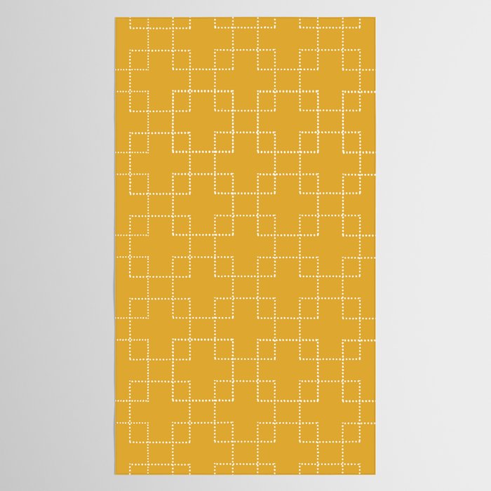 Embrace (Yellow) Tablecloth Gallery Image 2