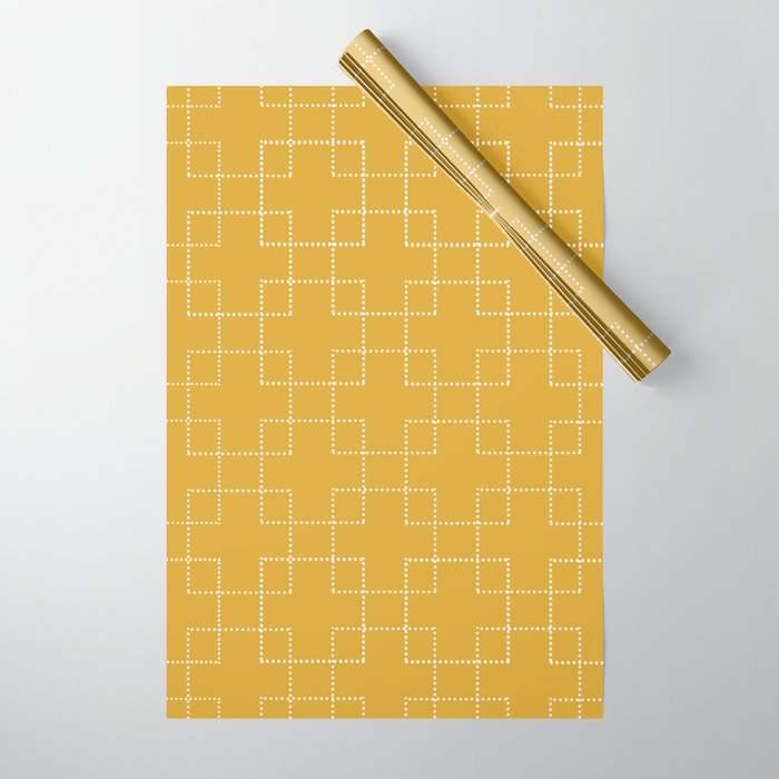 Embrace (Yellow) Wrapping Paper Gallery Image 1