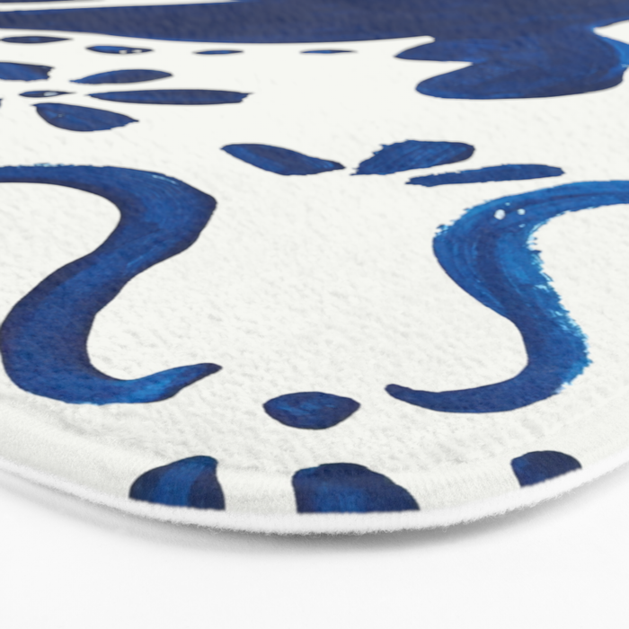 Bluebird of Happiness Bath Mat Gallery Image 3