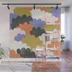 Cloudy Sky Wall Mural Gallery Image 1