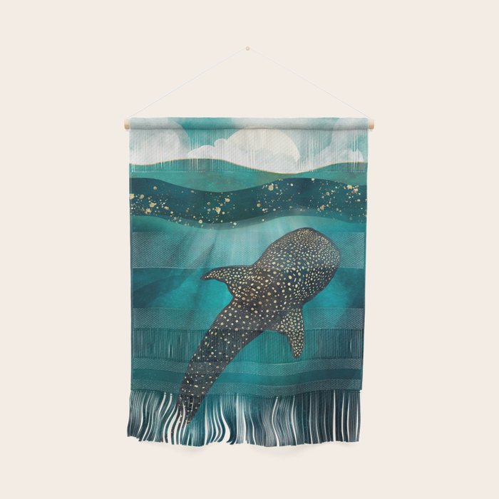 Metallic Whale Shark Wall Hanging Gallery Image 1
