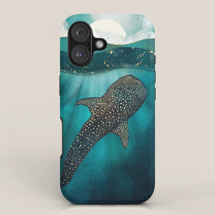 Metallic Whale Shark iPhone Case Gallery Image 1