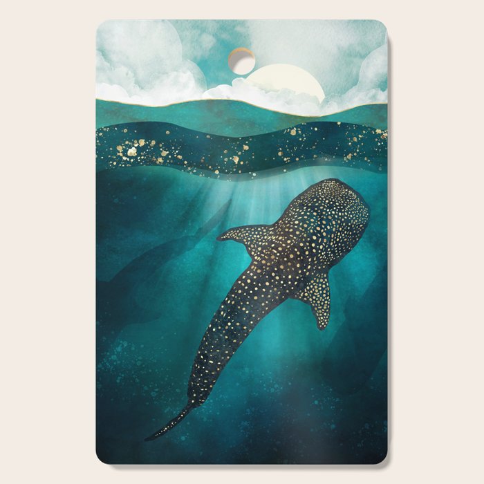 Metallic Whale Shark Cutting Board Gallery Image 1