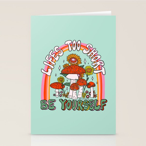 Lifes Too Short Stationery Card Gallery Image 2