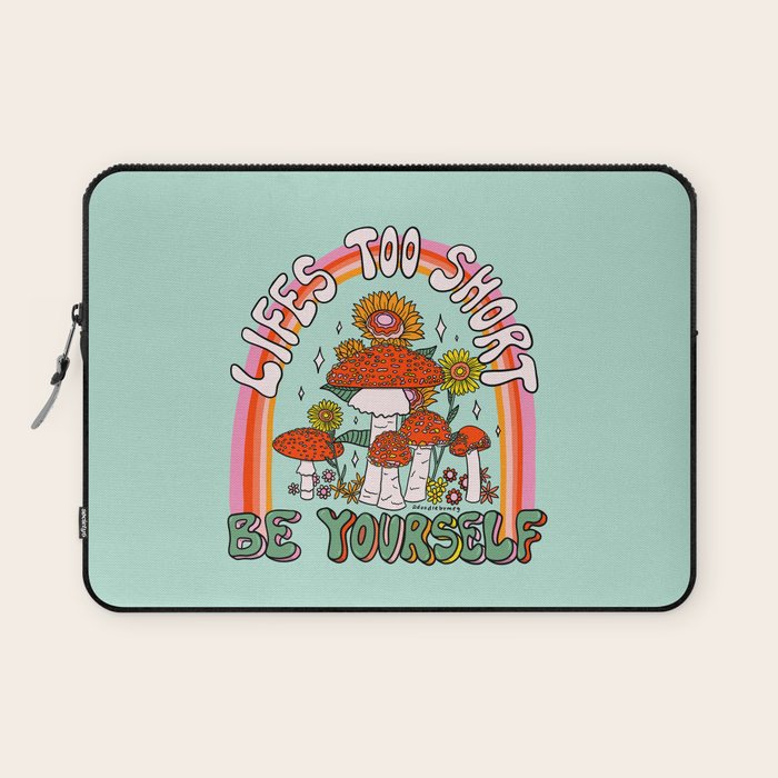 Lifes Too Short Laptop Sleeve Gallery Image 1
