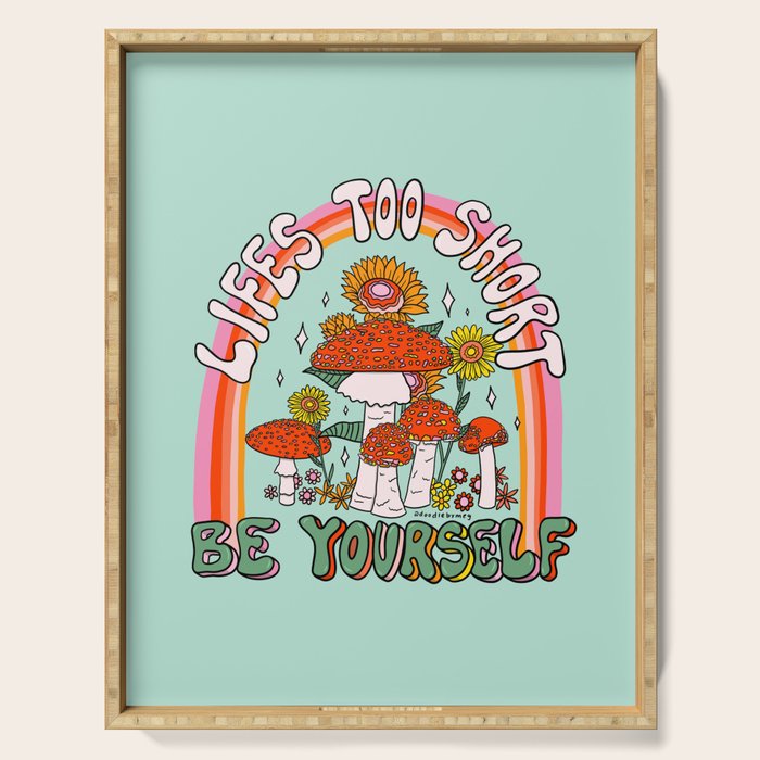 Lifes Too Short Serving Tray Gallery Image 1