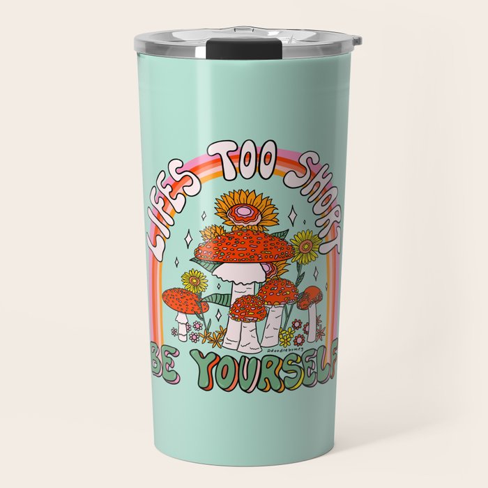 Lifes Too Short Travel Mug Gallery Image 1