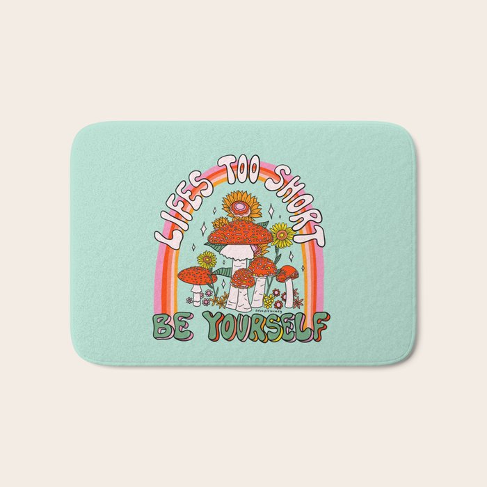 Lifes Too Short Bath Mat Gallery Image 1