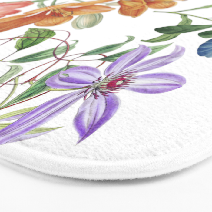 Botanical Plethora Bath Mat Gallery Image 3
