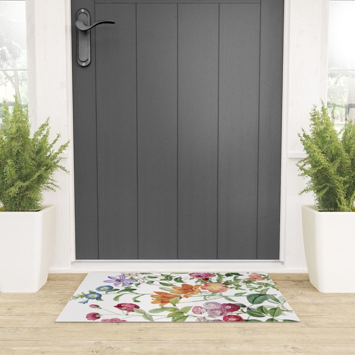 Botanical Plethora Welcome Mat Gallery Image 3