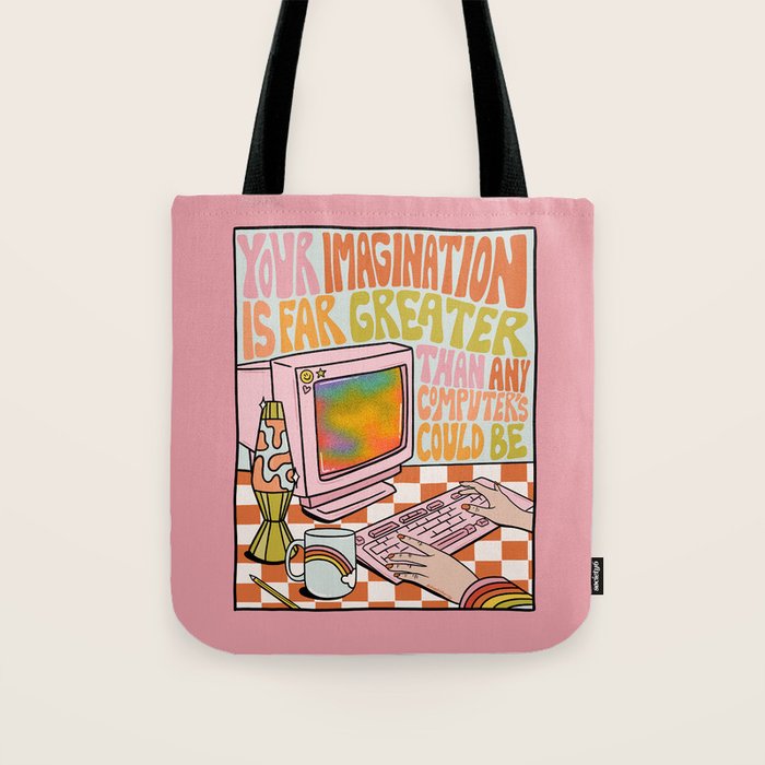 Your Imagination Tote Bag Gallery Image 1