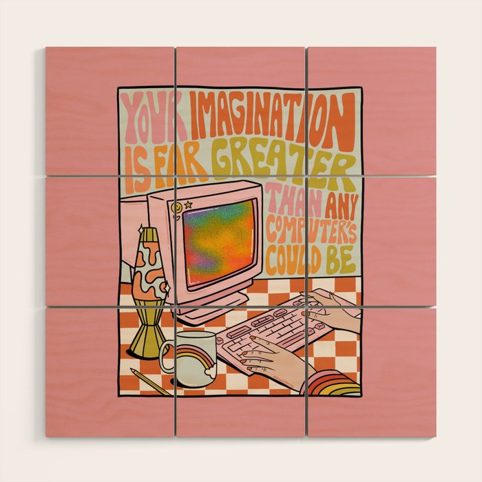 Your Imagination Wood Wall Art Gallery Image 1