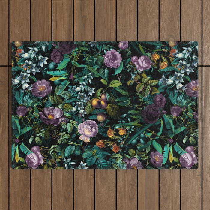 Exotic Jungle - Night Outdoor Rug Gallery Image 1