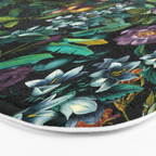Exotic Jungle - Night Bath Mat Gallery Image 3
