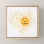 You are the Sunshine of my heart Mini Art Print Gallery Image 1