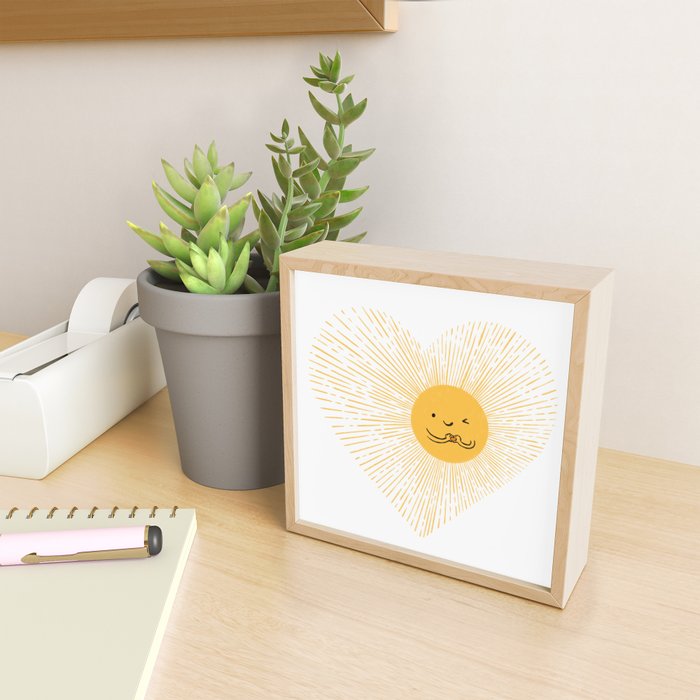 You are the Sunshine of my heart Mini Art Print Gallery Image 2